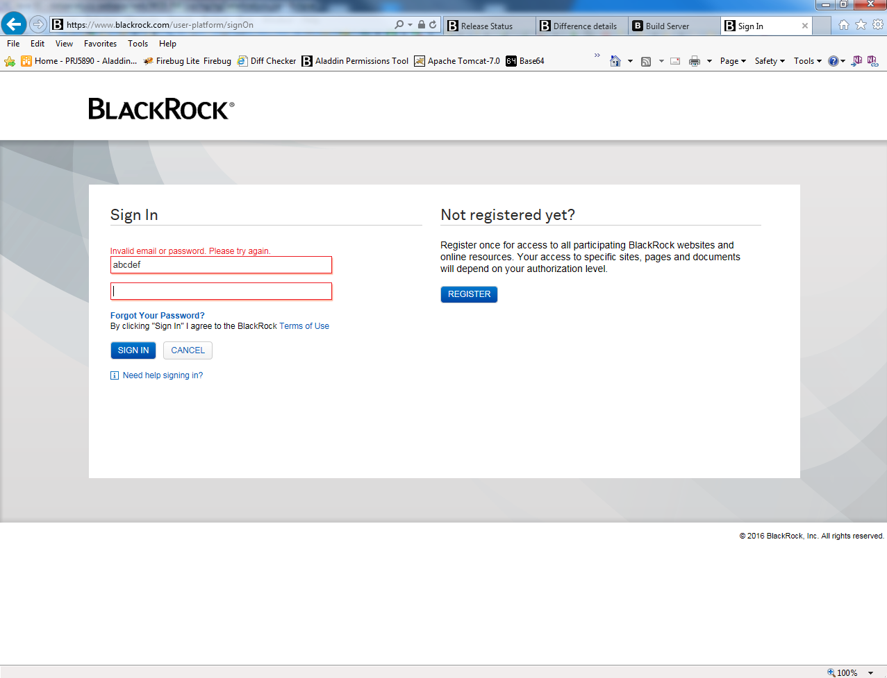User Platform